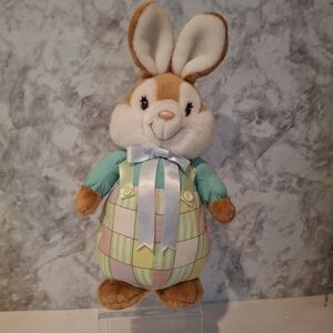 Bloomer Bunny Stuffed Plush Vintage 1989 American Greetings Easter Rabbit Bunny